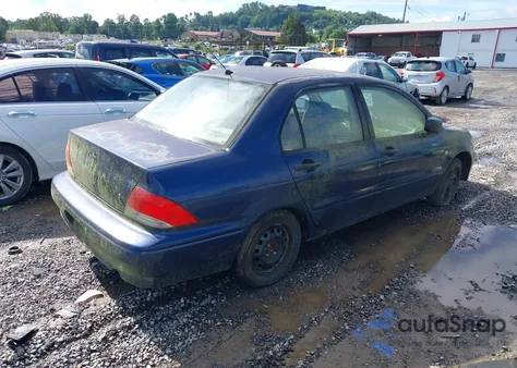 2002 Mitsubishi Lancer Es из США, поврежденный, VIN JA3AJ26E92U004526